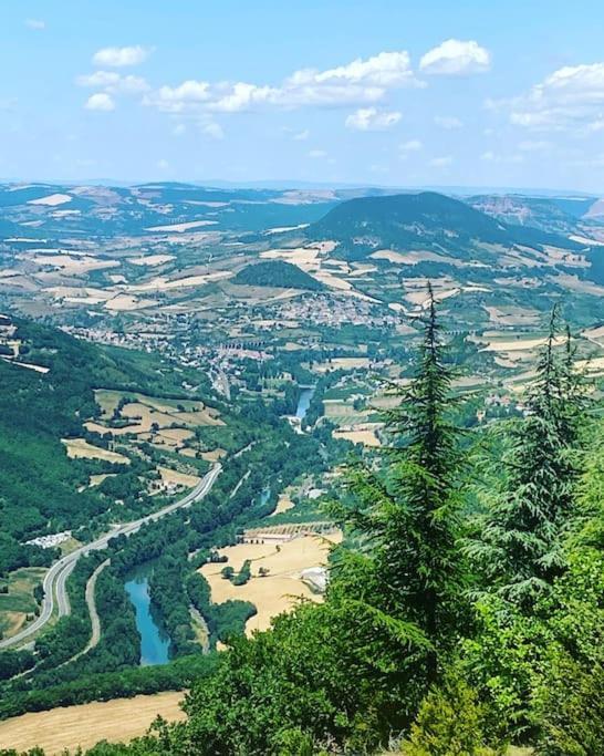 Panoramique Balcon Wifi Centre-Ville Millau Luaran gambar